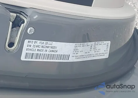 2022 Chrysler Pacifica Touring L from USA, damaged, VIN 2C4RC1BG2NR190251